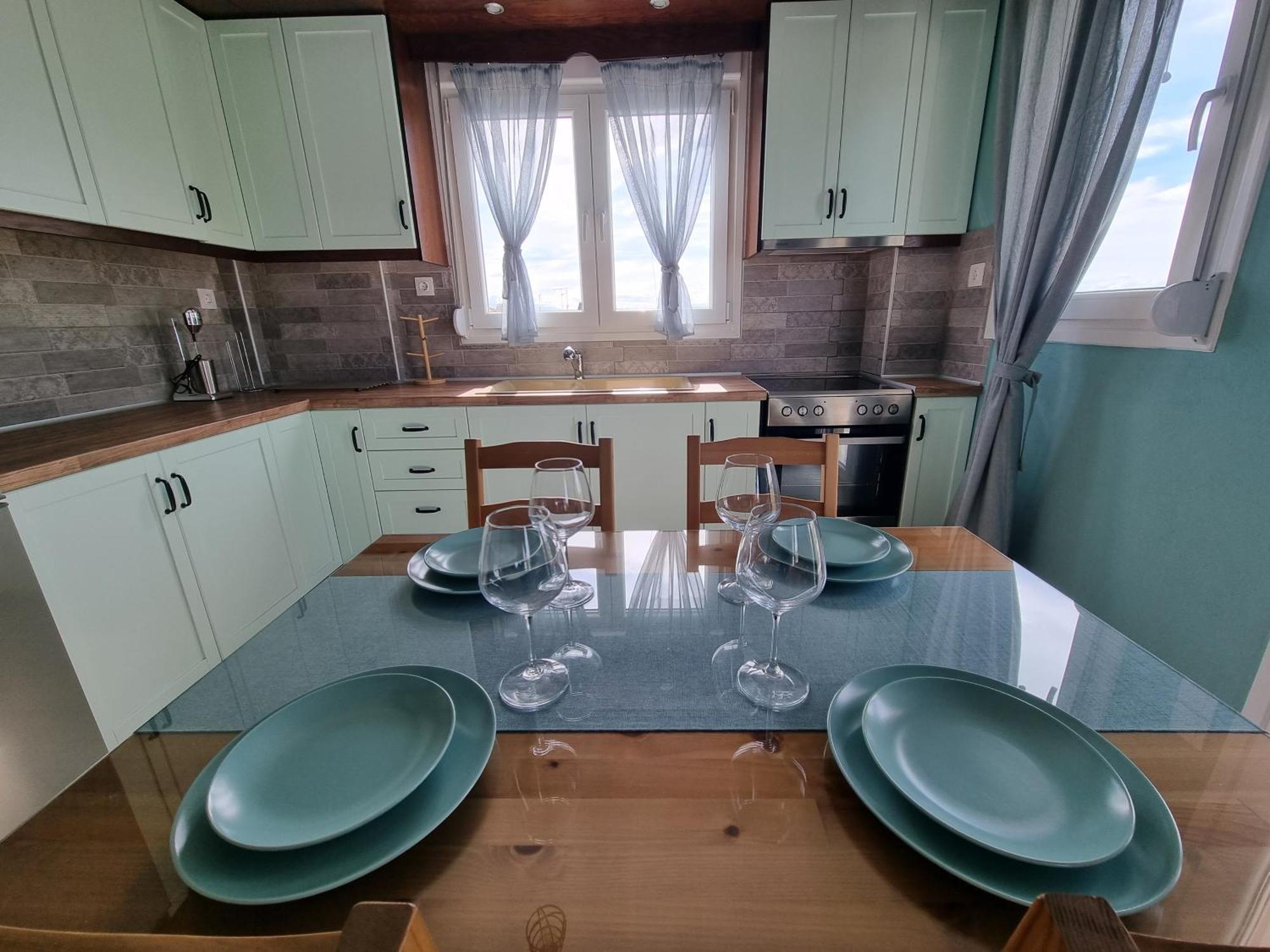 Tararas Apartments Michaniona Oda fotoğraf